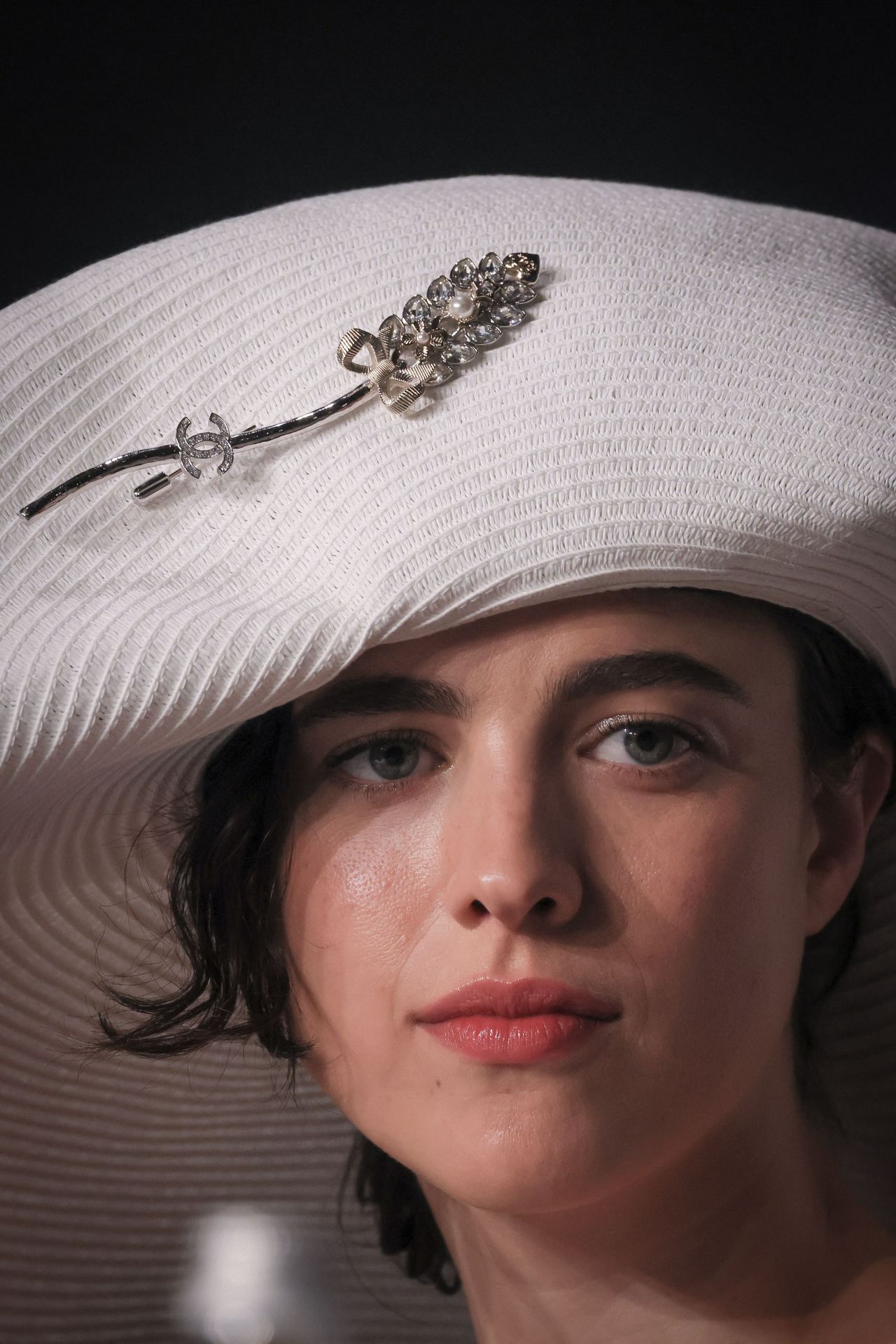 MARGARET QUALLEY AT KINDS OF KINDNESS PRESS CONFERENCE AT CANNES FILM FESTIVAL